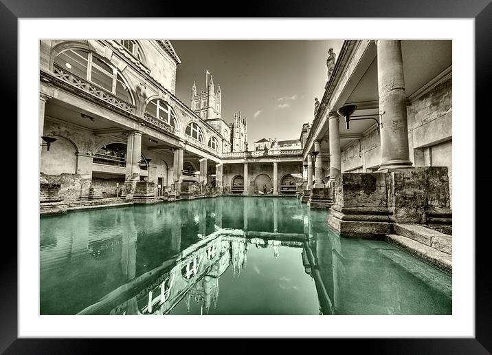 Bath of Bath Framed Mounted Print by Rob Hawkins