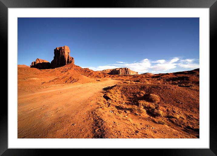 Valley of Monuments Framed Mounted Print by Rob Hawkins