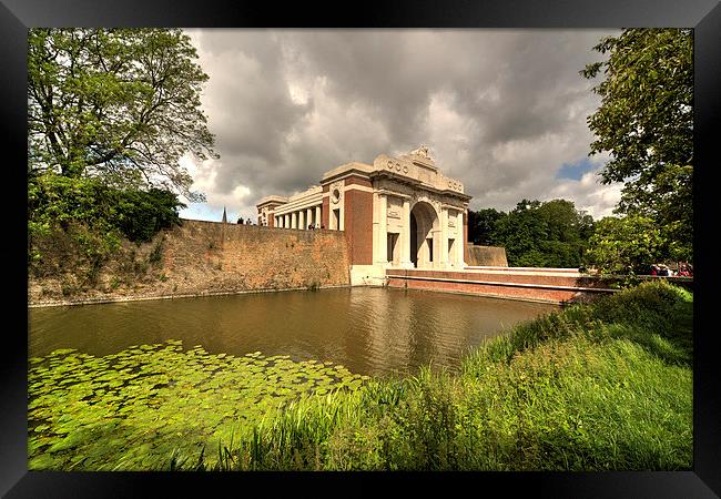 The Menin Gate Framed Print by Rob Hawkins