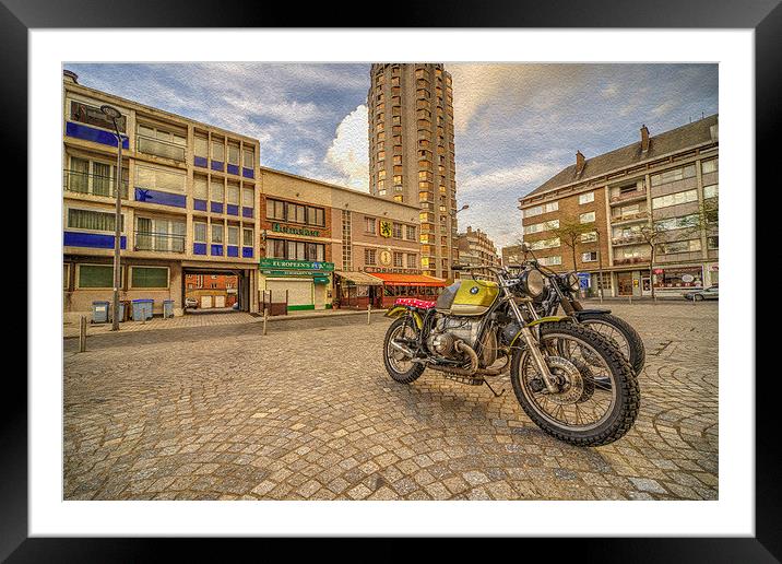 Dunkerque BMW Framed Mounted Print by Rob Hawkins