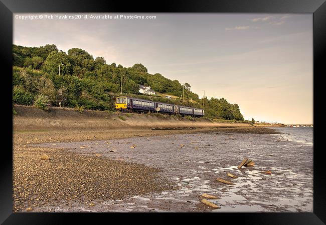  Teign Valley Pacer Framed Print by Rob Hawkins