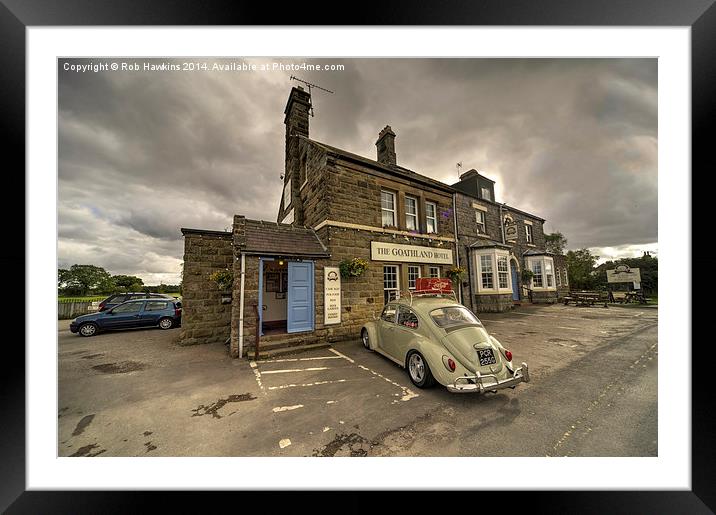  The Goathland Hotel  Framed Mounted Print by Rob Hawkins