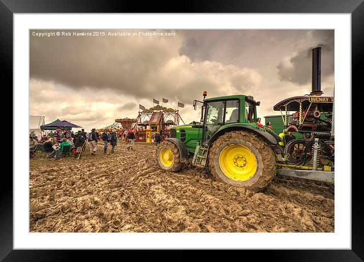  Glorious Mud  Framed Mounted Print by Rob Hawkins