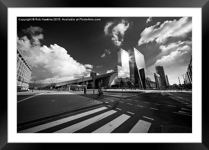  Rotterdam Centraal  Framed Mounted Print by Rob Hawkins