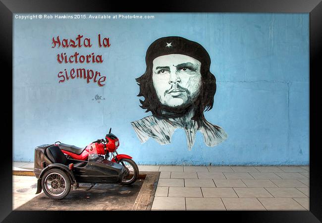  Che Bike  Framed Print by Rob Hawkins