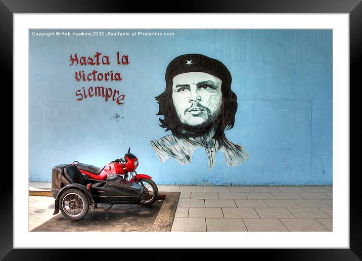  Che Bike  Framed Mounted Print by Rob Hawkins