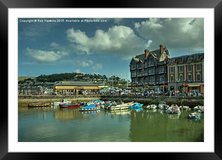  Dartmouth Station  Framed Mounted Print by Rob Hawkins