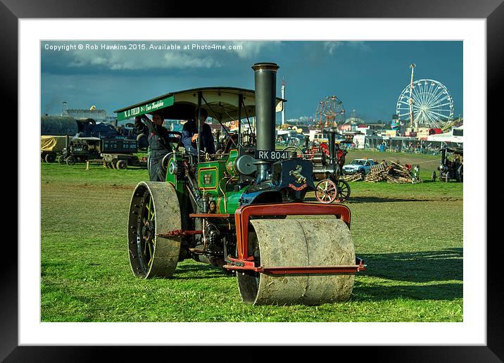  Invicta Rolling  Framed Mounted Print by Rob Hawkins