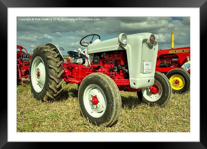  Ford NAA Golden Jubilee  Framed Mounted Print by Rob Hawkins