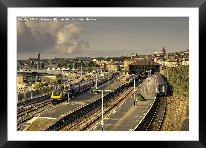  a Penzance Morning  Framed Mounted Print by Rob Hawkins