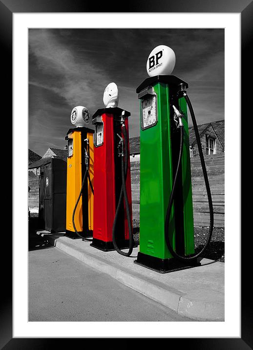 Fill me up .! (again) Framed Mounted Print by Rob Hawkins