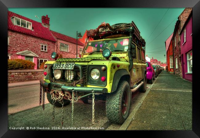 Lets Off Road  Framed Print by Rob Hawkins