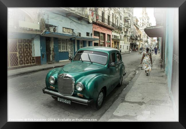Havana Classic  Framed Print by Rob Hawkins