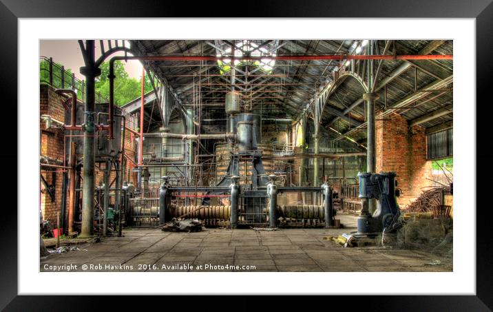 The Foundry Framed Mounted Print by Rob Hawkins