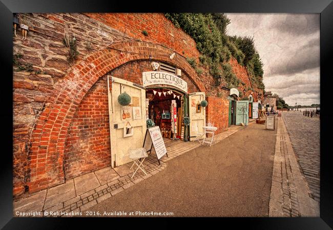 Exeter Arches  Framed Print by Rob Hawkins