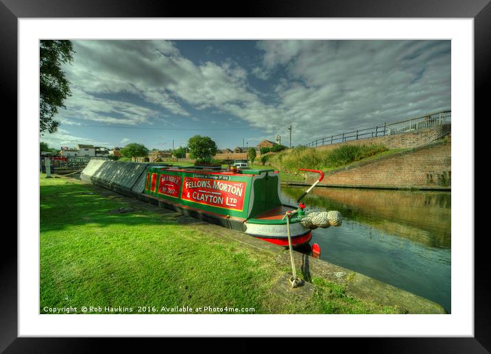 Stourport Bramble  Framed Mounted Print by Rob Hawkins