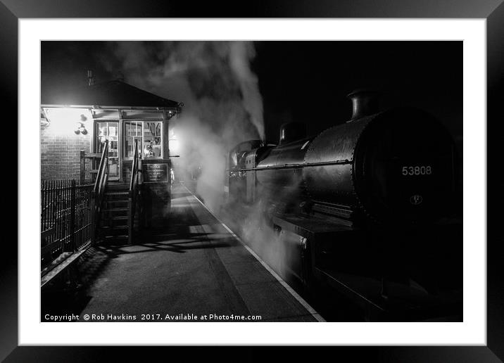 Atmospheric 7F  Framed Mounted Print by Rob Hawkins