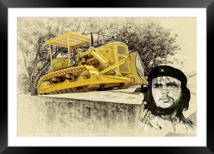Dozer of the Revolution  Framed Mounted Print by Rob Hawkins