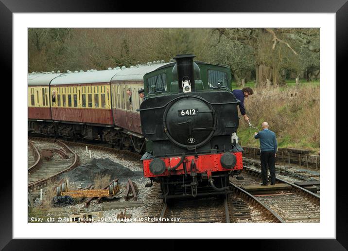 Token Pannier Tank  Framed Mounted Print by Rob Hawkins