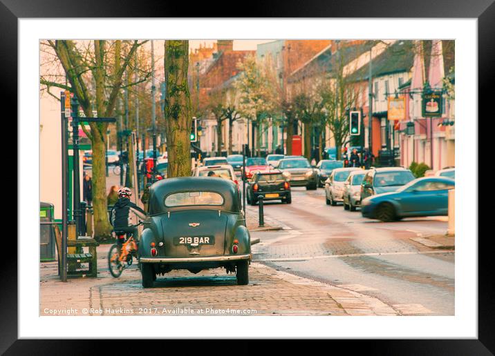 Berkhampsted High St  Framed Mounted Print by Rob Hawkins