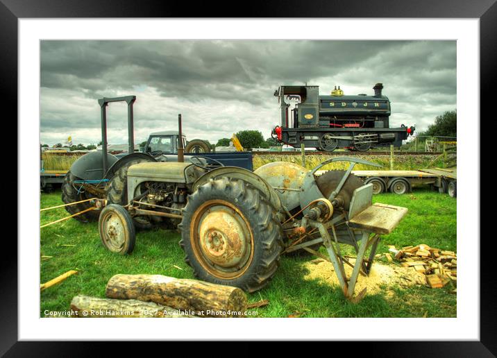 Kilmersdon Fergie  Framed Mounted Print by Rob Hawkins