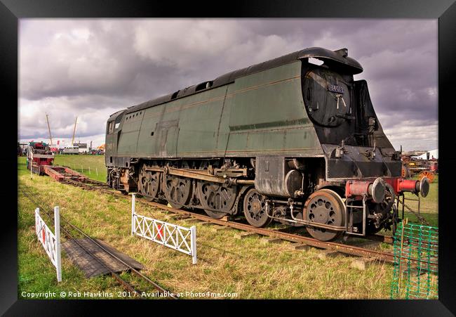 Wadebridge at the GDSF Framed Print by Rob Hawkins