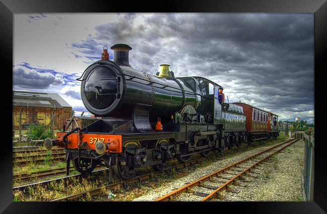 City of Truro at the National Railway Museum, York Framed Print by Rob Hawkins