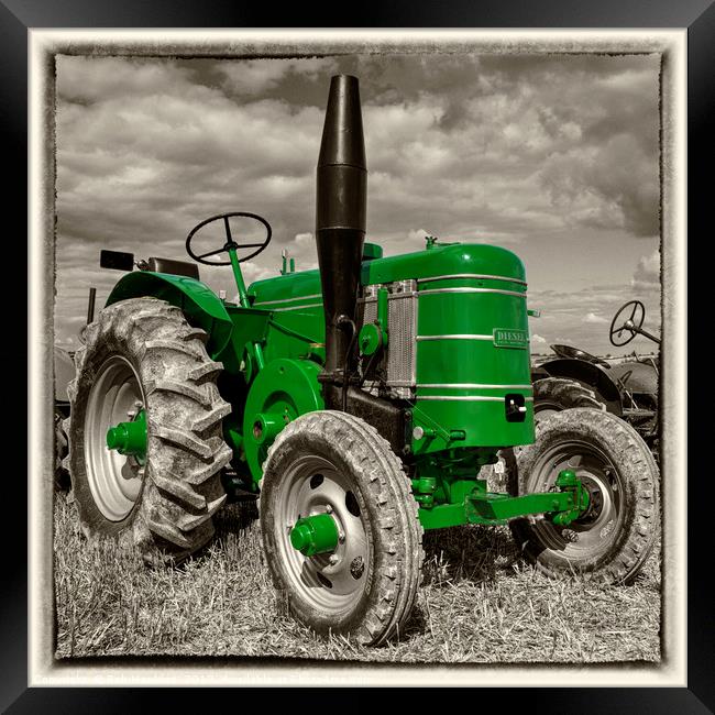 Green Marshall  Framed Print by Rob Hawkins