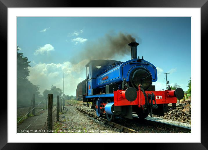 Lady Nan at Cranmore  Framed Mounted Print by Rob Hawkins