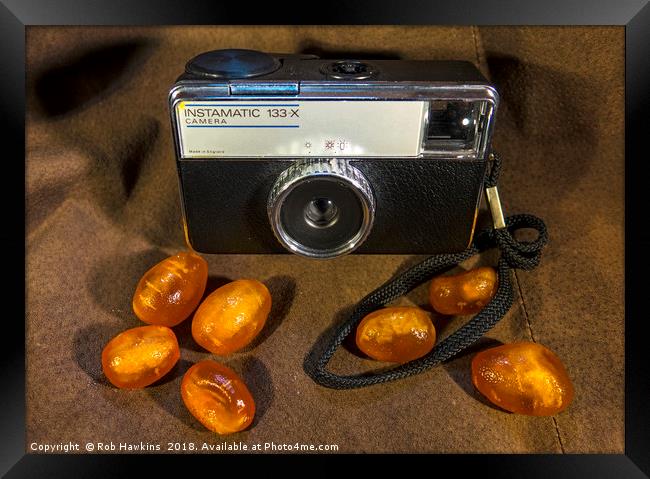 Kodak and Kumquats  Framed Print by Rob Hawkins