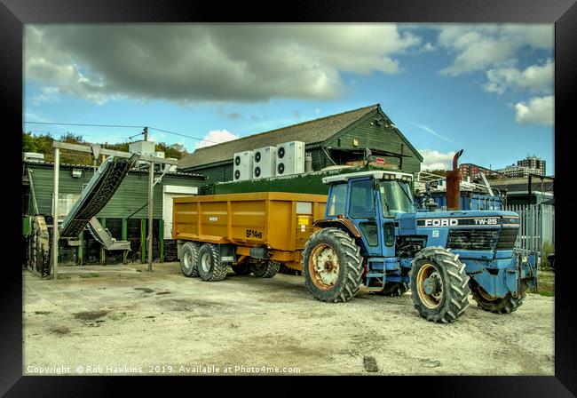 Ford TW25 Framed Print by Rob Hawkins