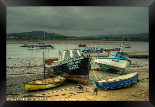 Welsh Maid of Conwy Framed Print by Rob Hawkins