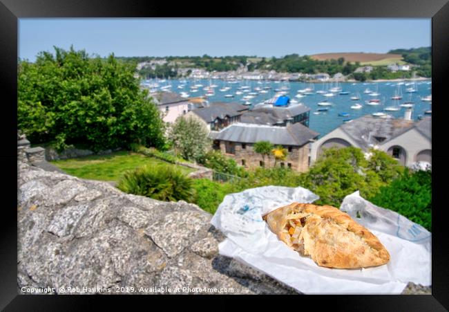 Falmouth Pasty  Framed Print by Rob Hawkins