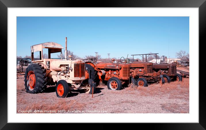 American Traction  Framed Mounted Print by Rob Hawkins