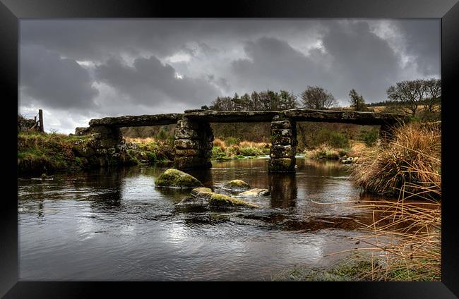 Steps Bridge Framed Print by Rob Hawkins