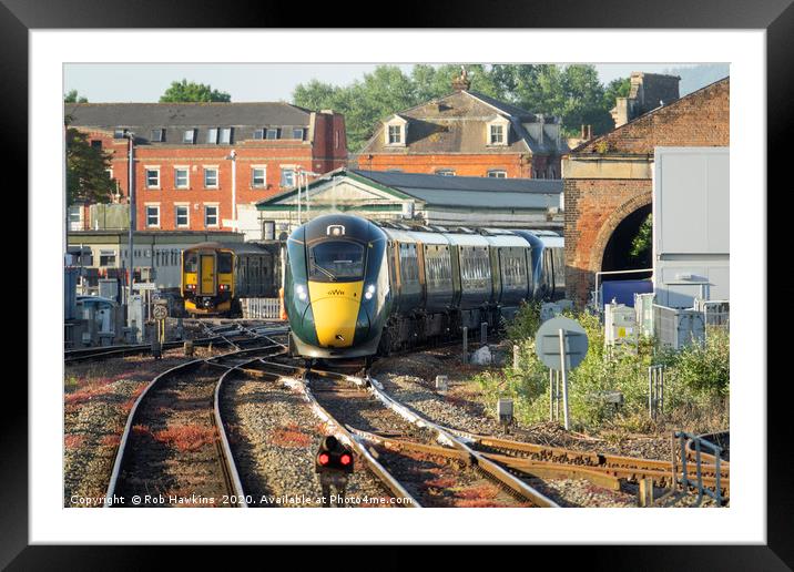 Exeter St Davids IET  Framed Mounted Print by Rob Hawkins