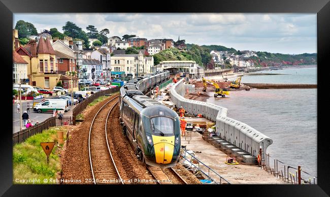 Dawlish IET Framed Print by Rob Hawkins