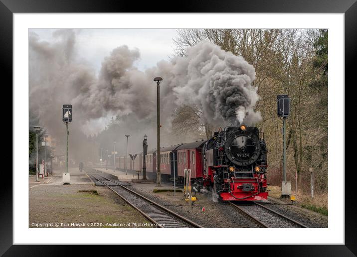 Harz power Framed Mounted Print by Rob Hawkins