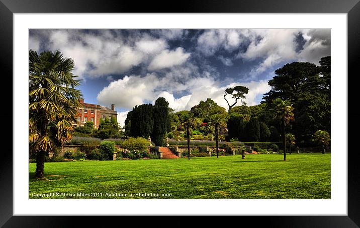Tapeley Park Framed Mounted Print by Alexia Miles