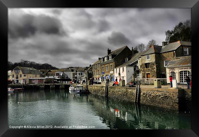 Padstow Cornwall Framed Print by Alexia Miles