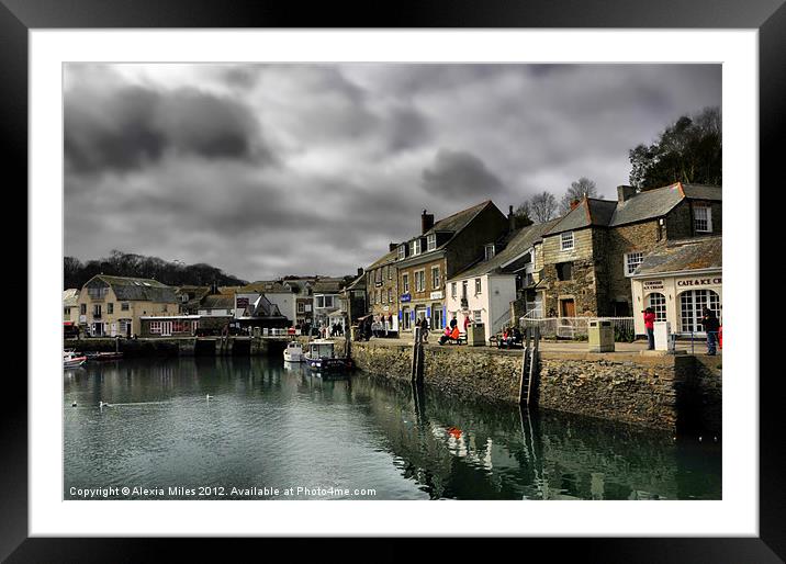 Padstow Cornwall Framed Mounted Print by Alexia Miles