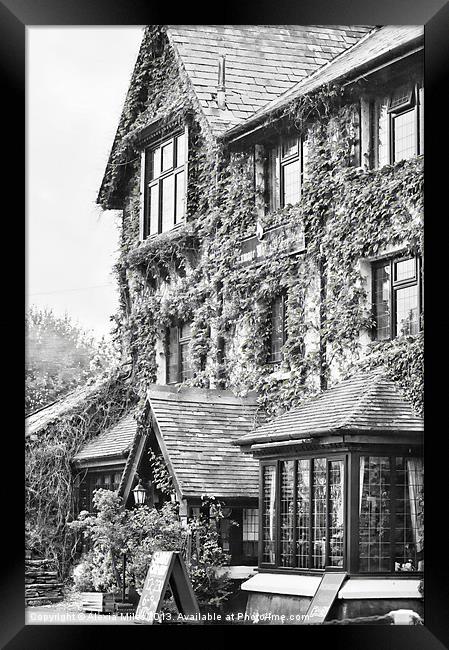 Exmoor Pub Framed Print by Alexia Miles