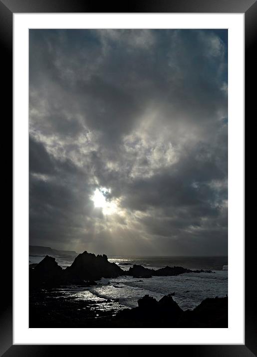 Hartland Quay Framed Mounted Print by Alexia Miles