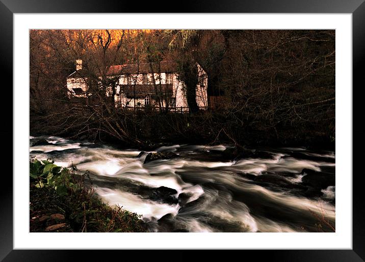 river runs wild Framed Mounted Print by Alexia Miles