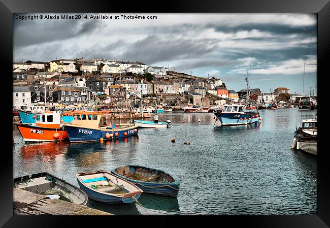  Mevagissey Cornwall Framed Print by Alexia Miles