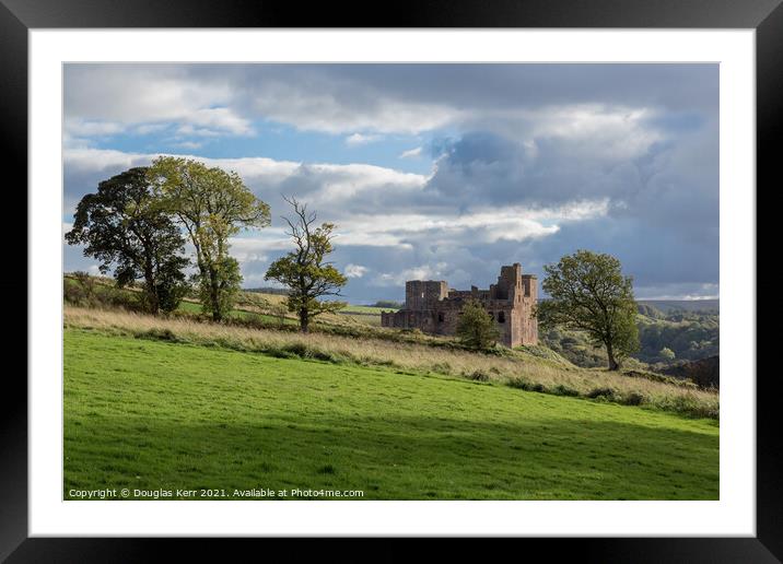 Crichton Castle, Midlothian, Scotland Framed Mounted Print by Douglas Kerr