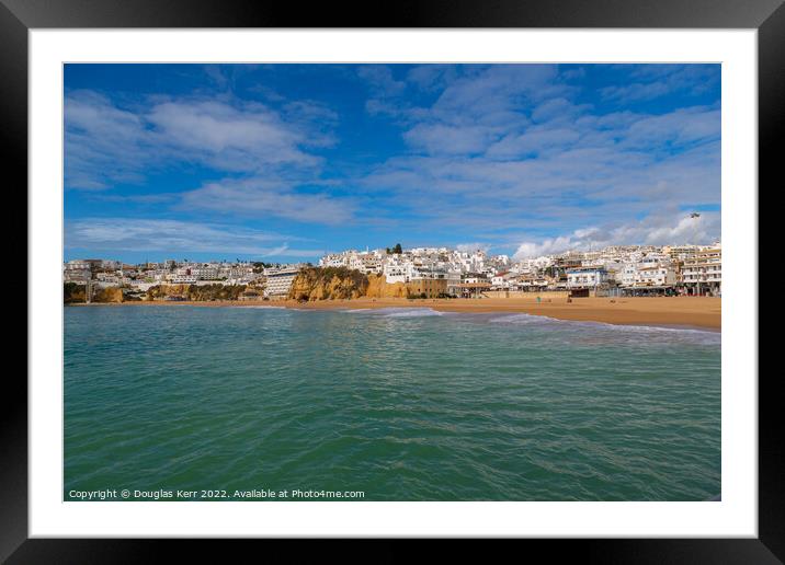 Praia dos Pescadores, Albufeira, Algarve Framed Mounted Print by Douglas Kerr