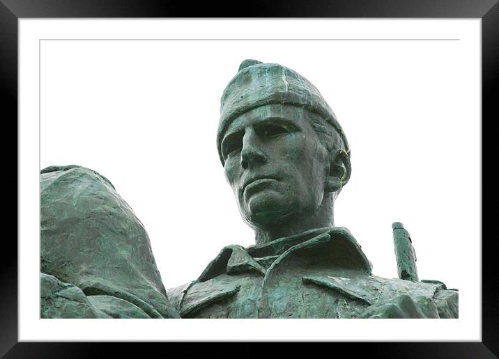 Spean Bridge Commando Memorial Framed Mounted Print by Douglas Kerr