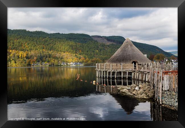 Crannog Centre Loch Tay, Kenmore Framed Print by Douglas Kerr