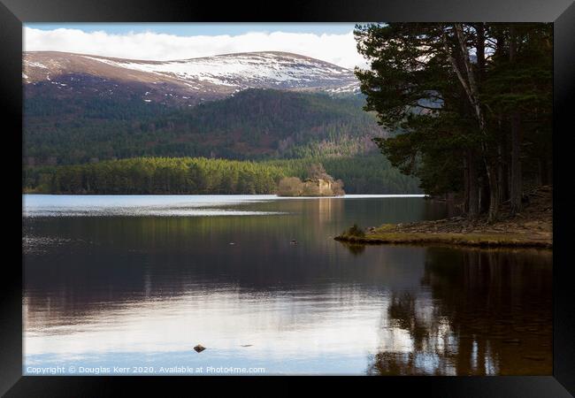 Loch an Eilein Framed Print by Douglas Kerr